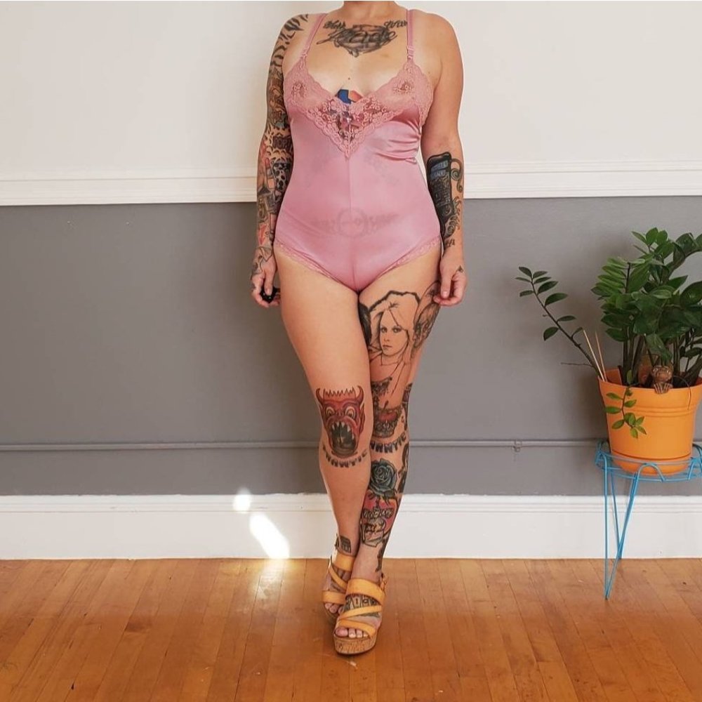 70s Montgomery Ward Lingerie Teddy